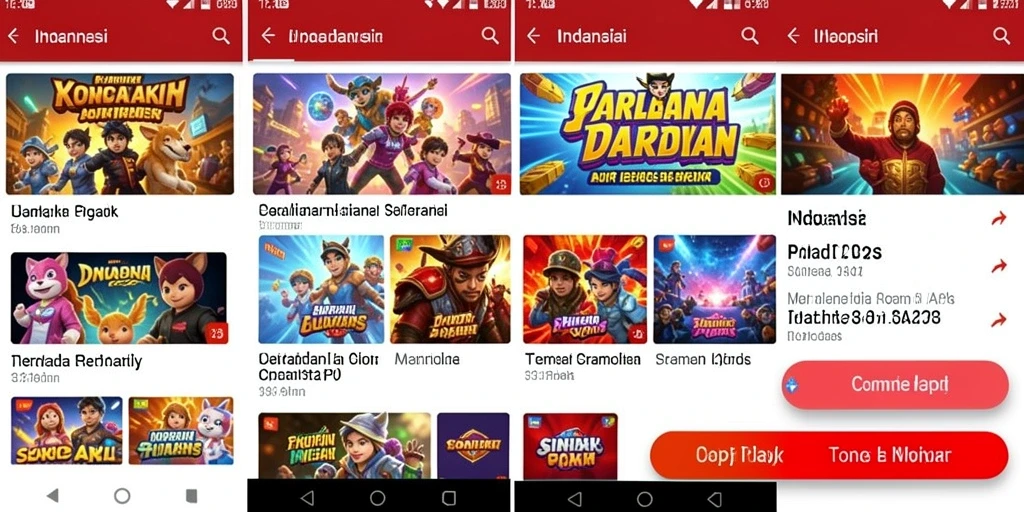 Tampilan antarmuka yang menarik dan modern.