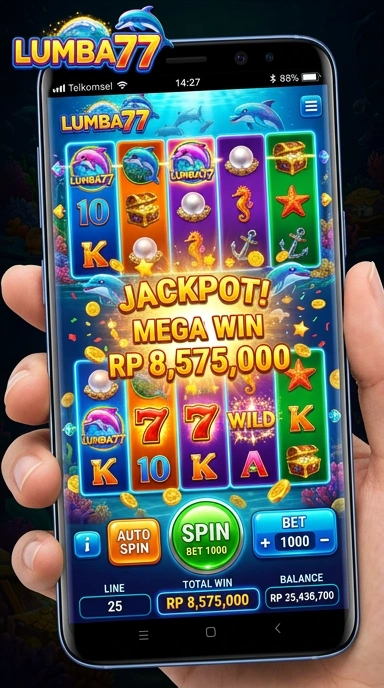 Cuplikan layar menu unduhan lumba77 untuk perangkat Android